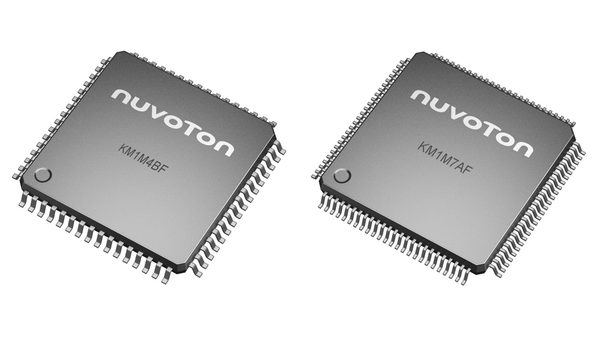 Nuvoton Launches KM1M4BF Series MCU and KM1M7AF/KM1M7BF Series MCU for Highly Efficient Motor & Powe