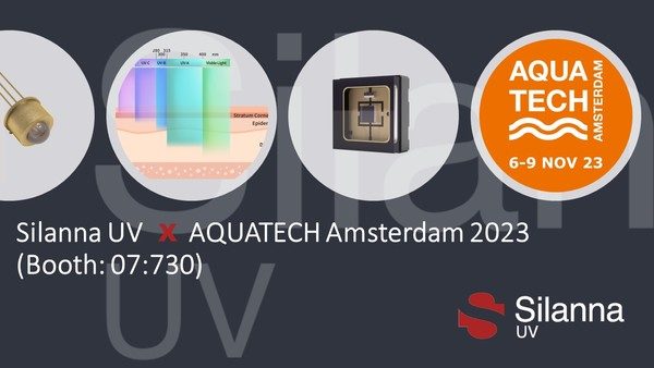 Silanna UV to Demo Innovative UV-C LED Water Quality Sensors at AQUATECH 2023