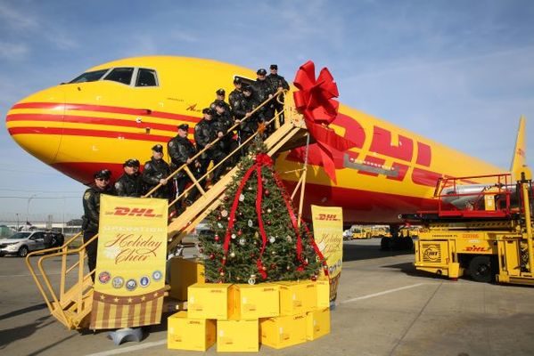 DHL Delivers Hundreds of Christmas Trees and Holiday Spirit to U.S. Troops Overseas