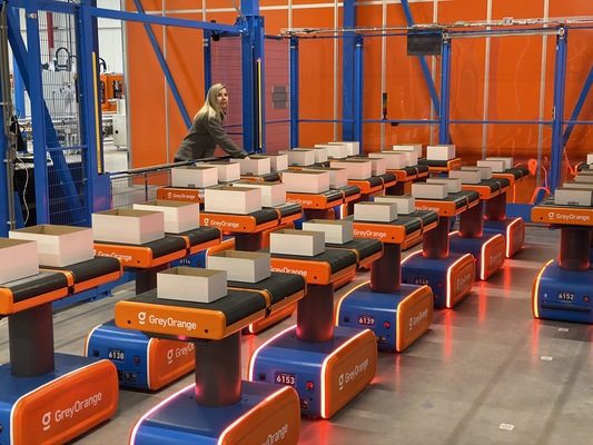 GreyOrange Deploys Smart Zone Transfer Capabilities within Active Ants' Netherlands Warehouse