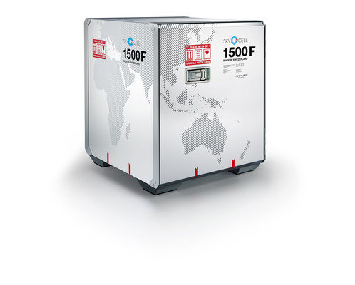 SkyCell launches new 1500F container to meet need for -20°C pharma product transportation