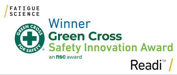 Fatigue Science Wins Green Cross Safety Innovation Award
