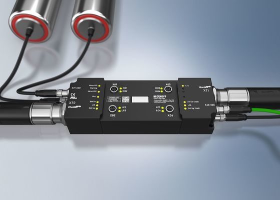 Beckhoff Introduces New EP7402 EtherCAT Box for Compact Conveyor Control