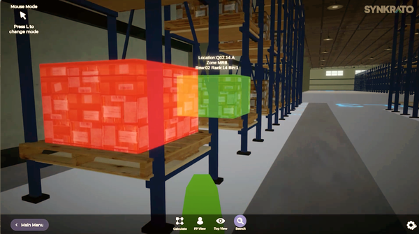 Synkrato pairs warehouse digital twins with artificial intelligence
