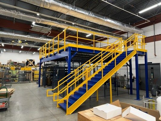 Panel Built Introduces Cost-Effective Cold Roll Mezzanines for Warehouses