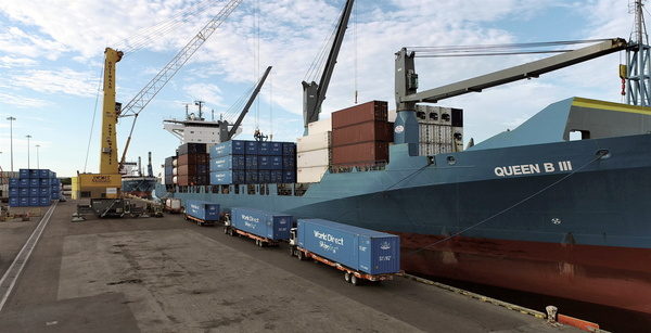 Port Manatee container trade skyrockets 53.3 percent in record fiscal 2021