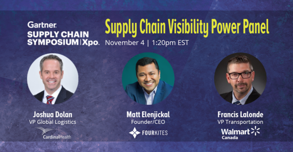 Walmart Canada and Cardinal Health to Present with FourKites at Gartner Supply Chain Symposium 2020