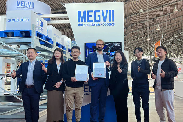 Megvii 3D Pallet Shuttle Robot Awarded CE Certificate, Paving the Way for EU Market Entry