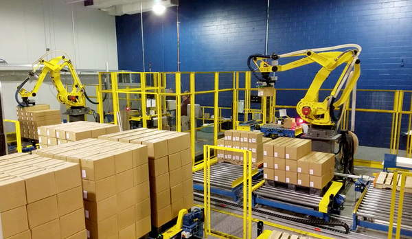 Automated Robotic Palletizing System by SilMan Industries | DC Velocity