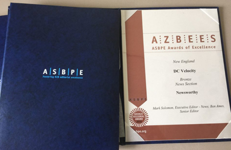 Azbee Award - News Section