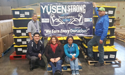 Yusen Logistics employees