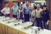 enVista employees serving Thanksgiving dinner