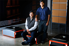 Samay Kohli and Akash Gupta, Co-Founders of GreyOrange
